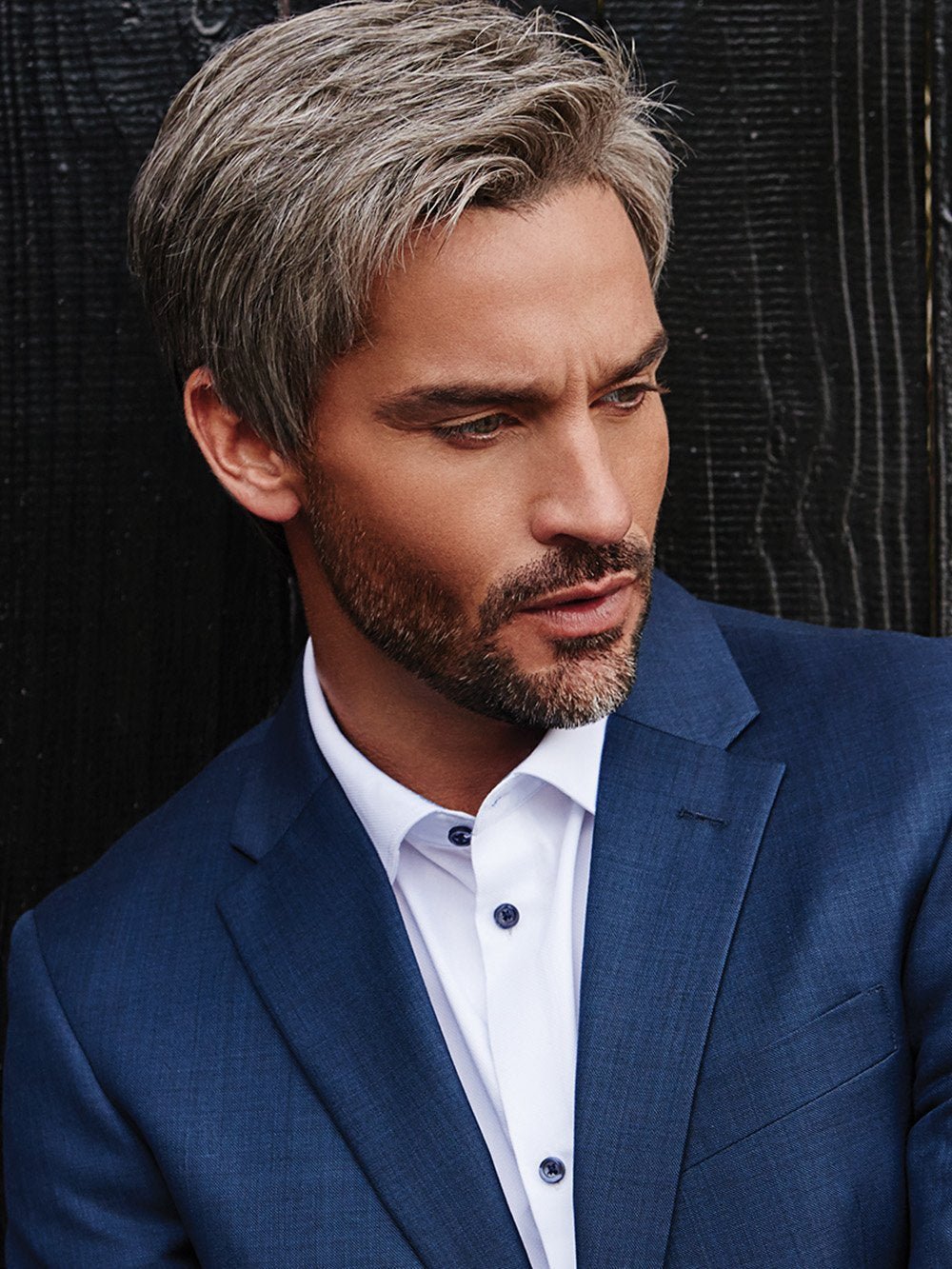 Reserved | Men's Synthetic Lace Front Wig by HIM | Mono Crown - Wig Studio 1