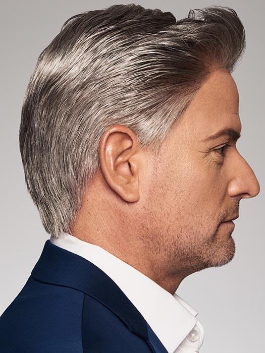 Grey online quiff wig