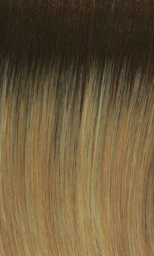 25GR | Golden blonde highlighted blend with subtle hints of strawberry and chestnut roots