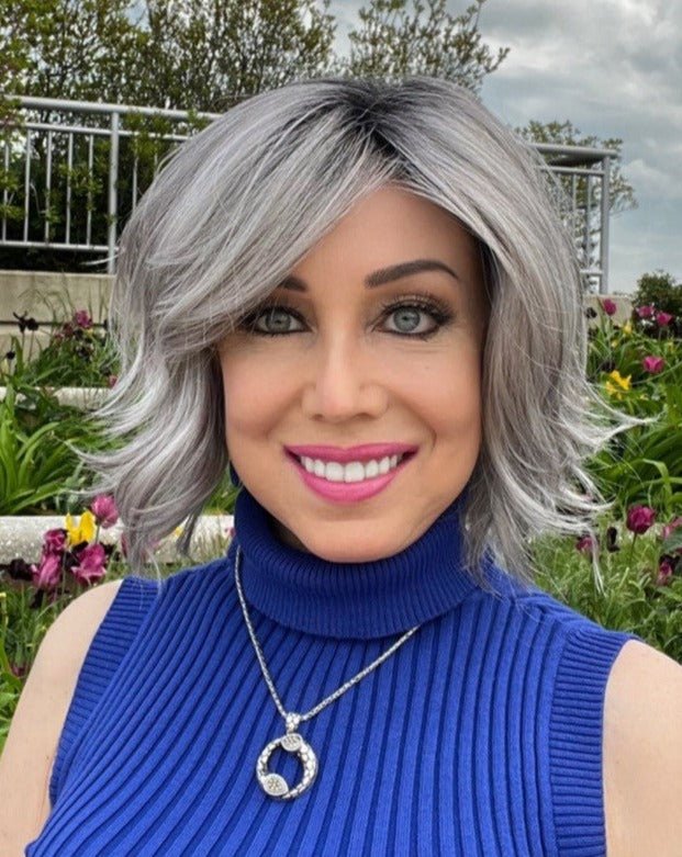 Sage Synthetic Lace Front Wig by Estetica | Mono Part - Wig Studio 1