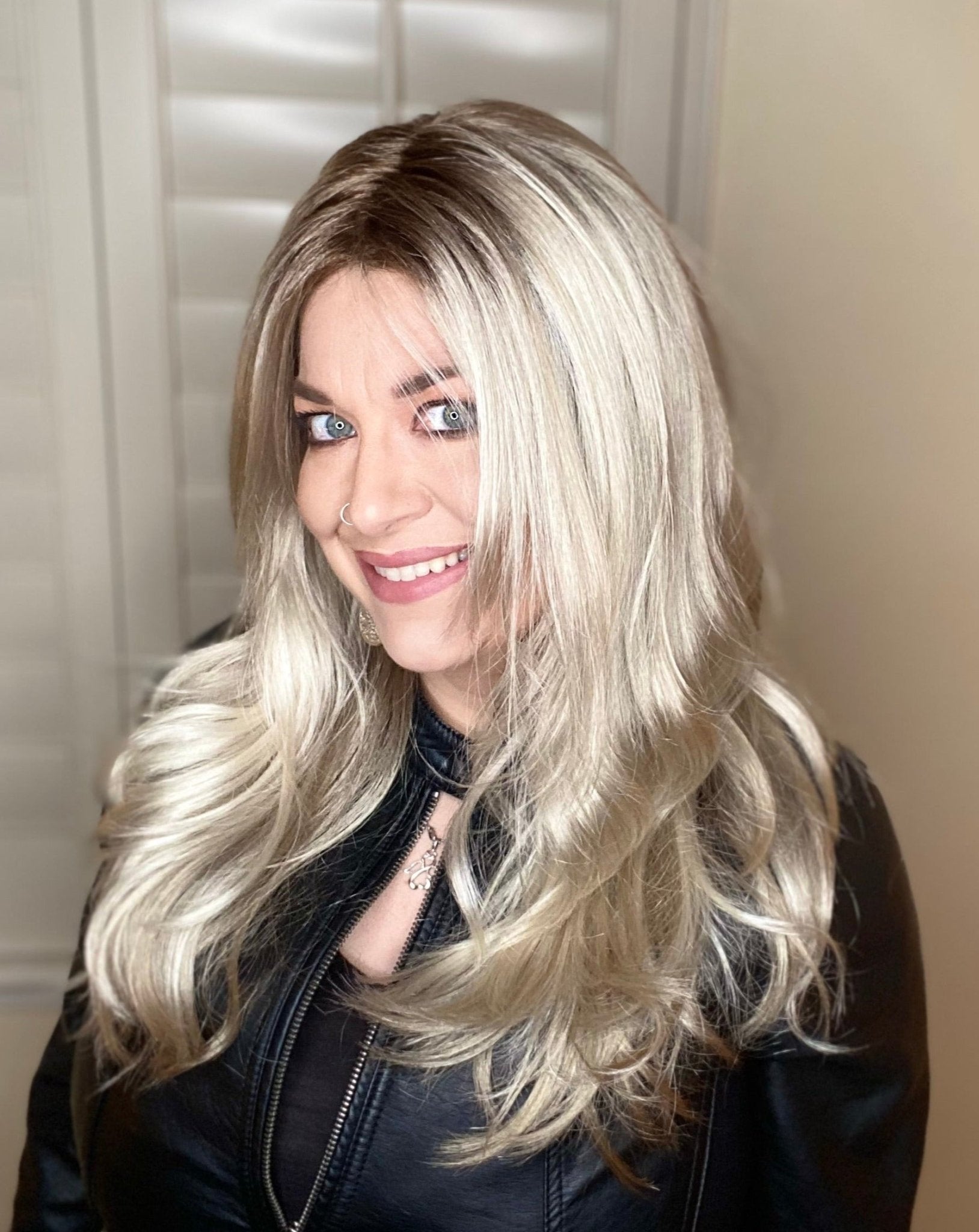 Sage Synthetic Lace Front Wig by Rene of Paris | Mono Part - Wig Studio 1