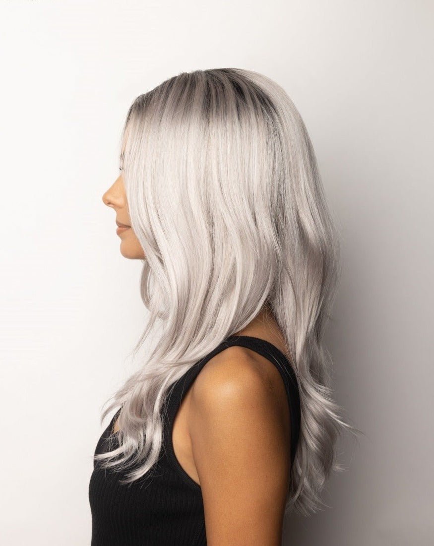 Sage Synthetic Lace Front Wig by Rene of Paris | Mono Part - Wig Studio 1