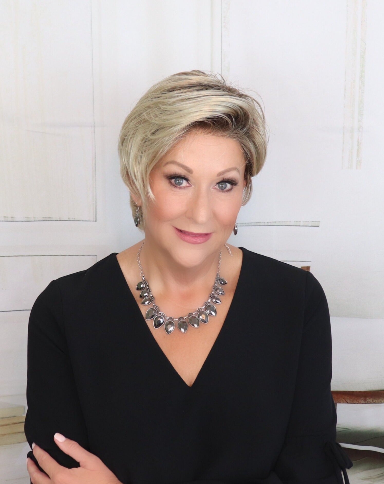 Satin by Ellen Wille | Synthetic Lace Front Wig | Double Mono Top - Wig Studio 1