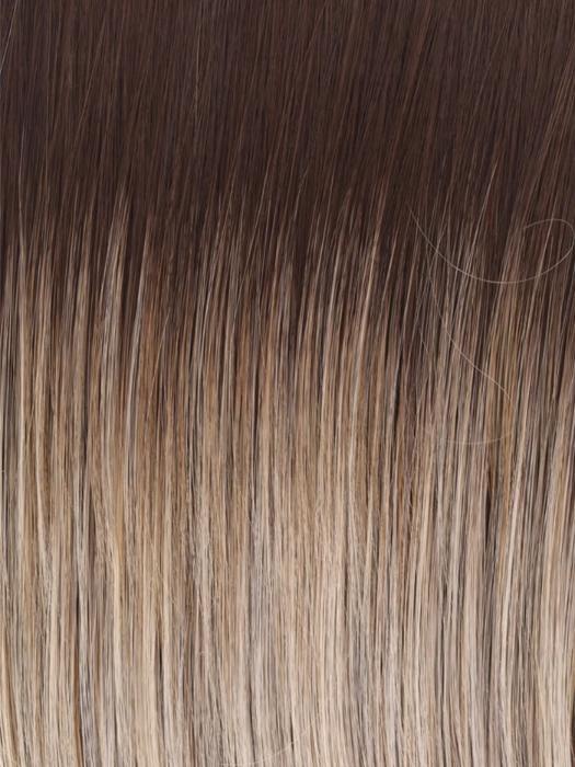 RL19/23SS SHADED BISCUIT | Light Ash Blonde Evenly Blended with Cool Platinum Blonde and Dark Roots