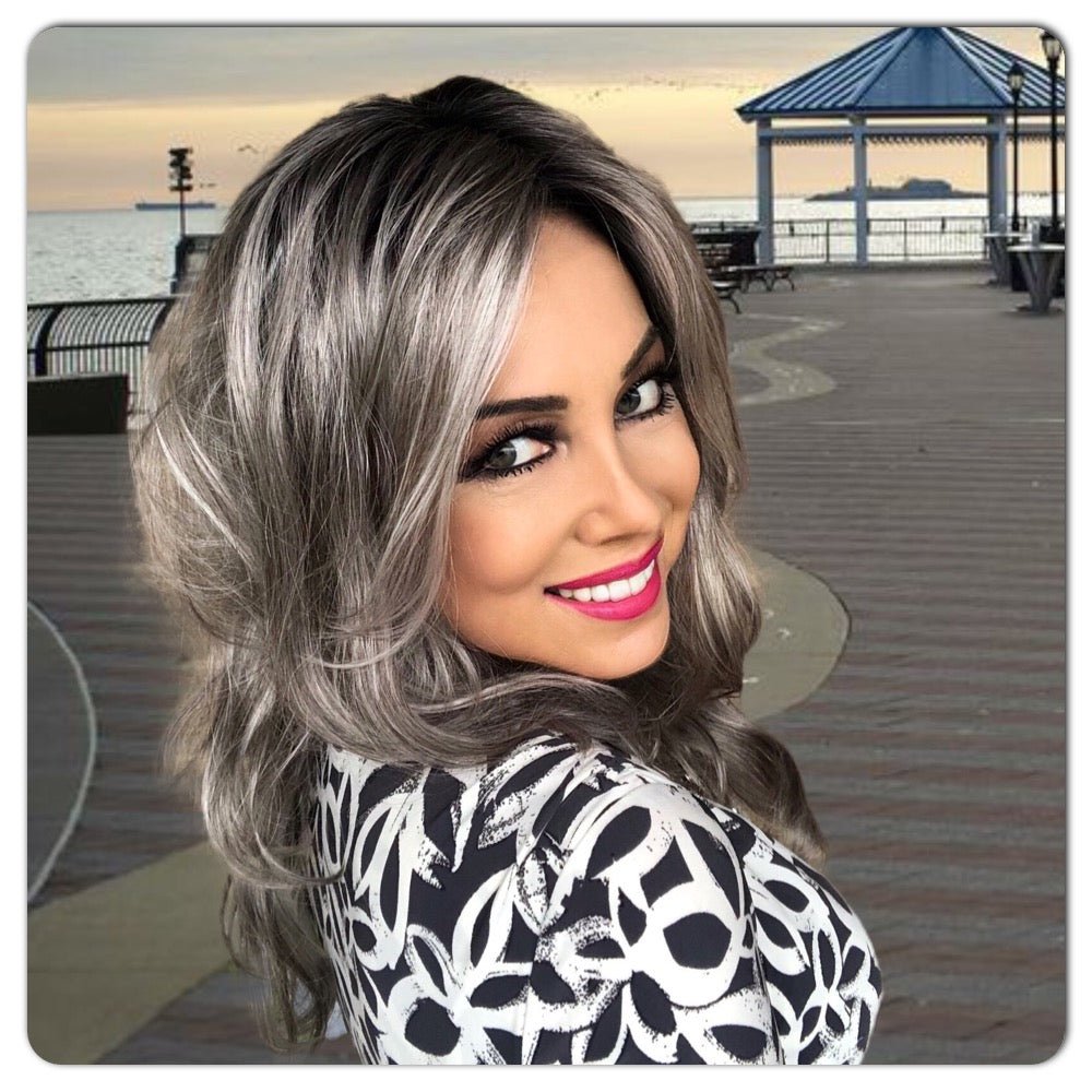 Sedona Petite Synthetic Lace Front Wig by Estetica | Mono Part - Wig Studio 1