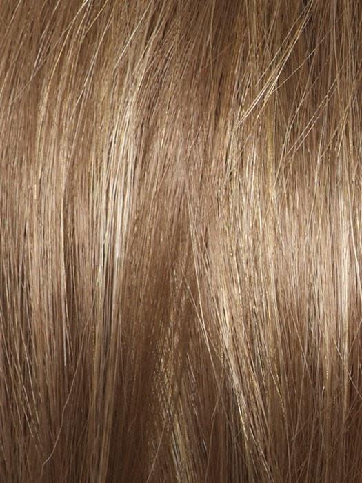 Mochaccino | Med Brown + Golden Blond highlights