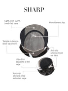 Sharp | Human Hair / Synthetic Wig Blend by HIM | Hand Tied - Wig Studio 1