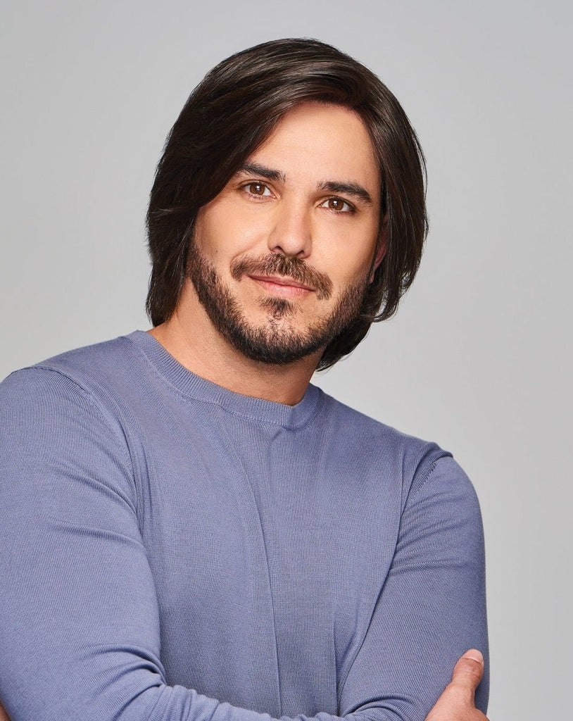 Sharp | Human Hair / Synthetic Wig Blend by HIM | Hand Tied - Wig Studio 1