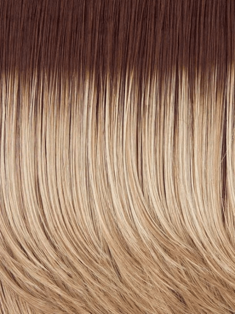 SS14/88 SHADED GOLDEN WHEAT | Medium Blonde streaked with Pale Gold highlights Medium Brown roots