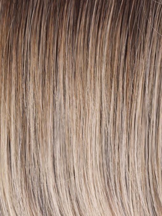 RL19/23SS Shaded Biscuit | Light Ash Blonde Evenly Blended with Cool Platinum Blonde with Dark Roots