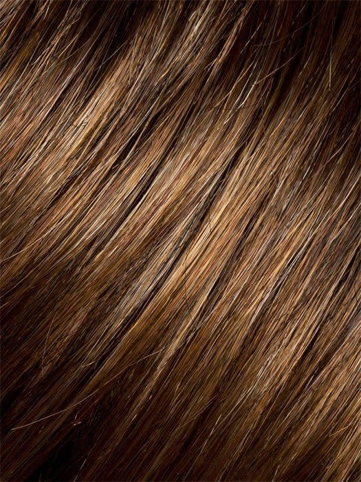 HAZELNUT MIX | Medium Brown base with Medium Reddish Brown and Copper Red highlights