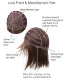 Socialite Synthetic Lace Front Wig by Gabor | Mono Part - Wig Studio 1