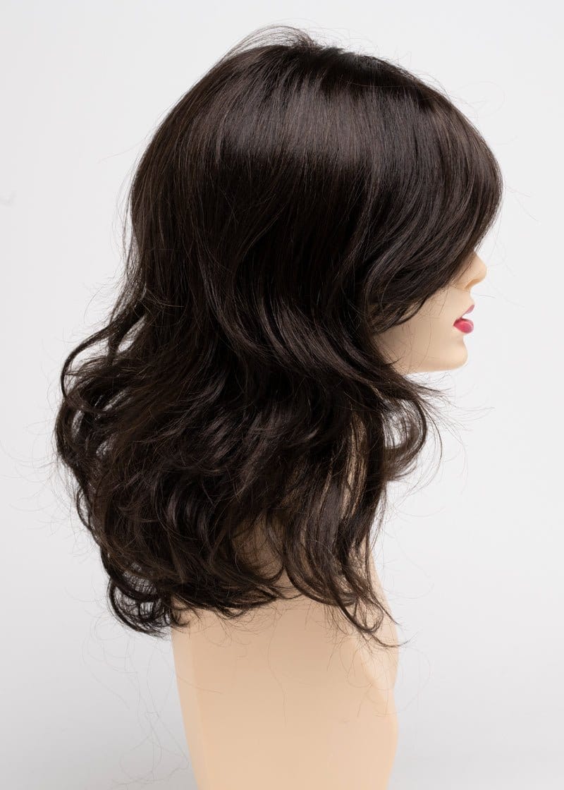 Dark Brown | A rich sable brown with mahogany highlights
