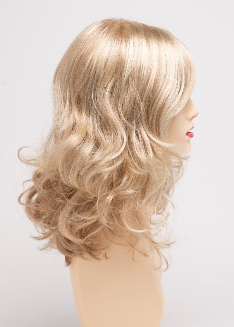 Medium Blonde | A soft golden blonde highlighted with bubbly champagne blonde
