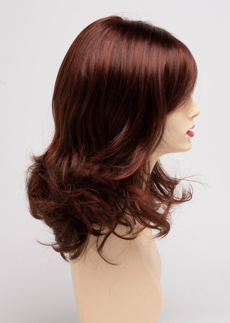 Dark Red | Dark auburn with rich deep red highlights
