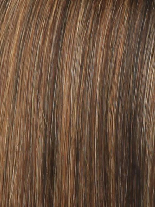 R3329S+ GLAZED AUBURN | Rich Dark Auburn with Pale Ginger