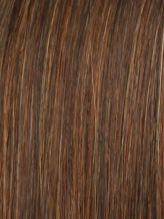 R32/31 CINNABAR | Medium Dark Auburn Evenly Blended with Medium Light Auburn