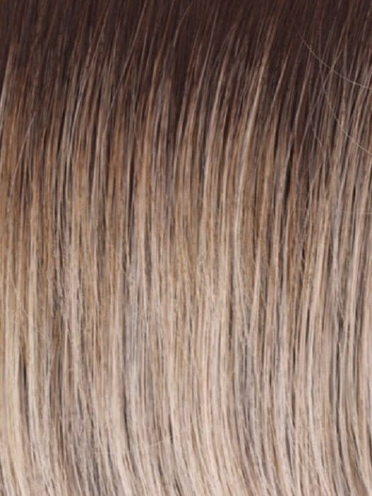 RL19/23SS SHADED BISCUIT | Light Ash Blonde Evenly Blended with Cool Platinum Blonde with Dark Roots