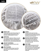 Suzi by Envy | Synthetic Wig | Basic Cap - Wig Studio 1