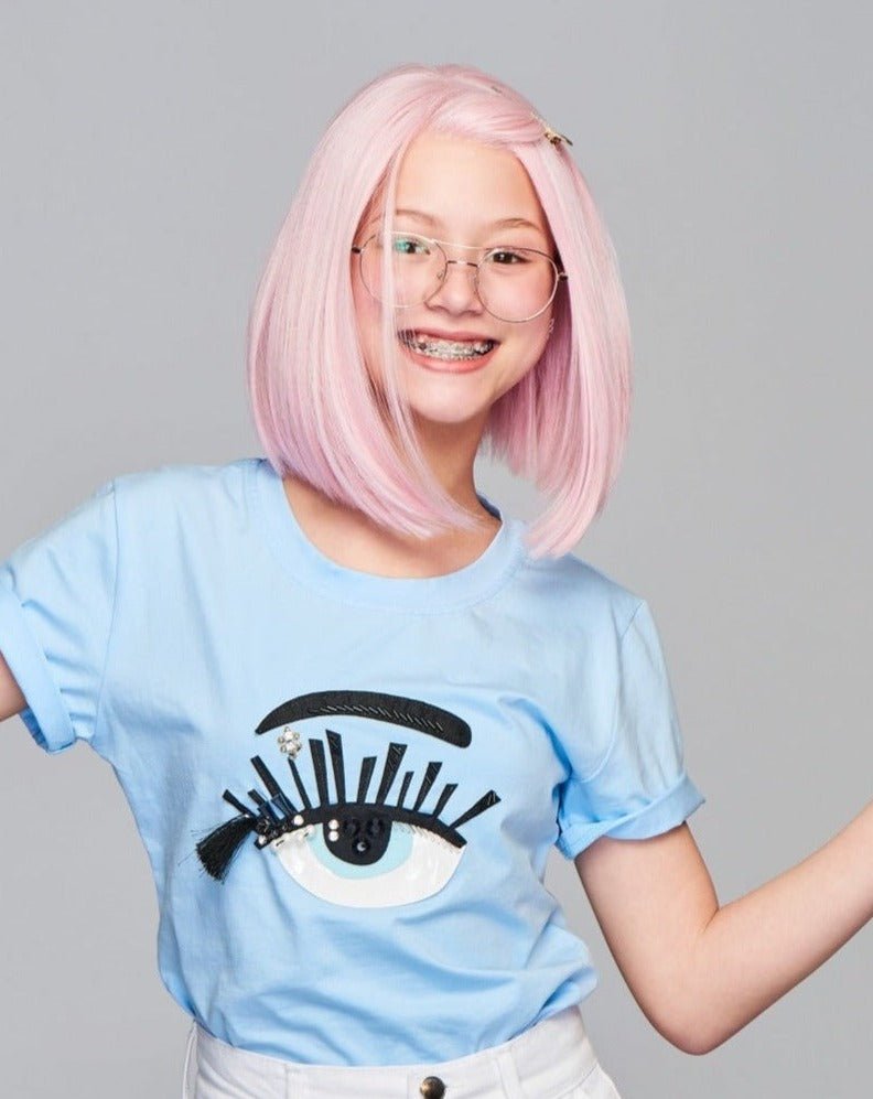 Sweetly Pink Ultra Petite | HF Synthetic Lace Front Wig | Mono Part - Wig Studio 1