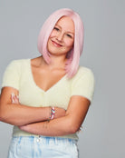 Sweetly Pink Ultra Petite | HF Synthetic Lace Front Wig | Mono Part - Wig Studio 1