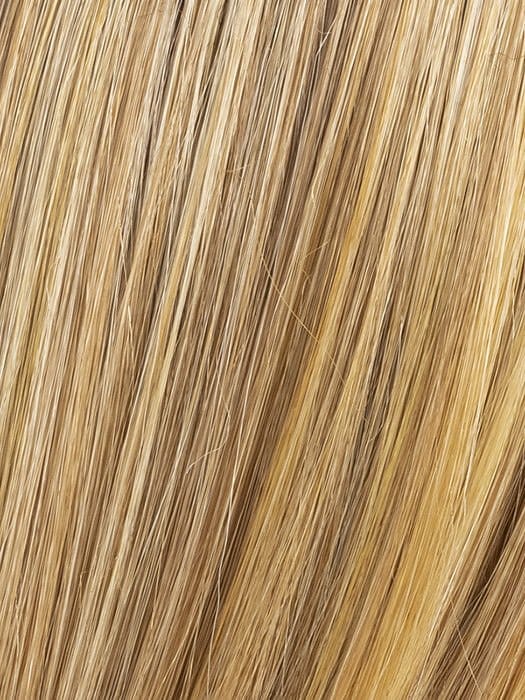 Ginger Blonde Rooted 26.19.31 | Light Honey Blonde, Light Auburn, and Medium Honey Blonde Blend with Medium Roots