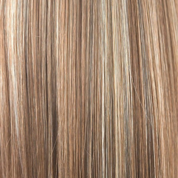 MAPLE SUGAR | Light Honey Brown Base and Strawberry Blonde Highlights