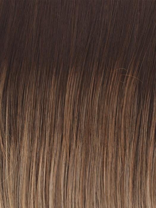 SS12/22 | Cappuccino | Light Golden Brown with Cool Blonde highlights all over, Dark Brown roots