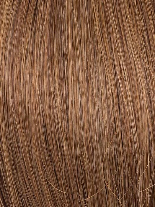 MOCCA-MIX | Medium Brown Blended with Light Auburn and Lightest Brown and Dark Strawberry Blonde Blend