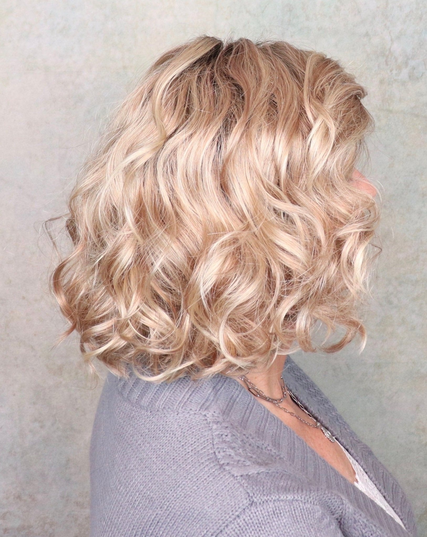 Violet Synthetic Lace Front Wig by Estetica | Mono Part - Wig Studio 1