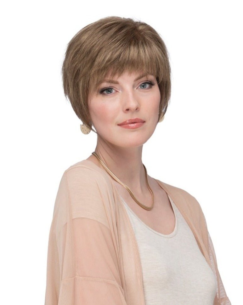 Vivid French 6 Topper by Estetica | Remy Human Hair - Wig Studio 1