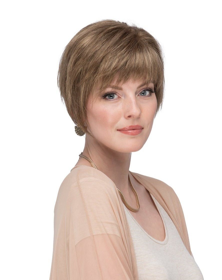 Vivid French 6 Topper by Estetica | Remy Human Hair - Wig Studio 1