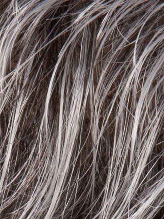 SALT-PEPPER-MIX | Light Natural Brown with 75% Gray Medium Brown with 70% Gray and Pure White Blend