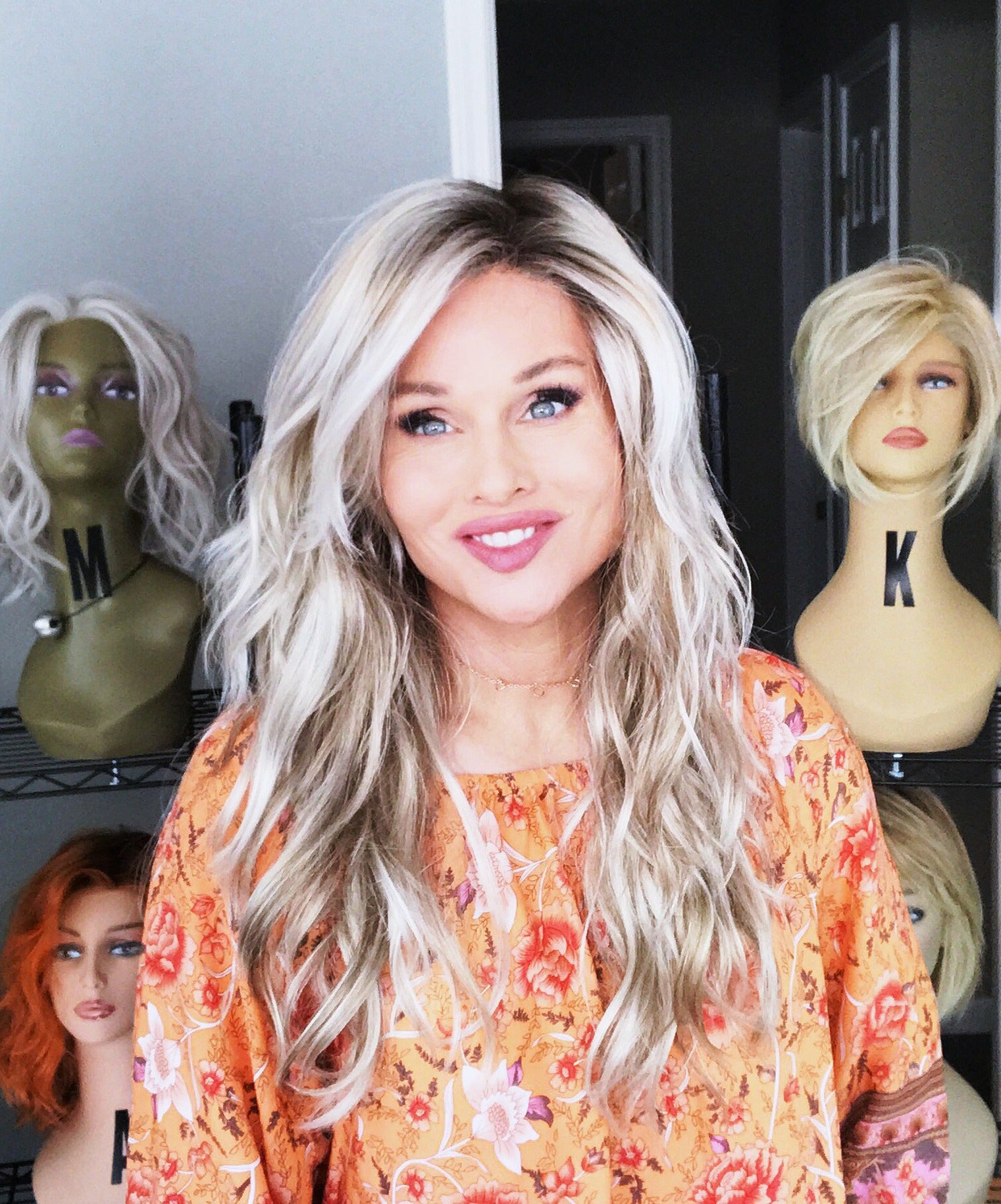 Willow Synthetic Lace Front Wig by Henry Margu | Mono Part - Wig Studio 1