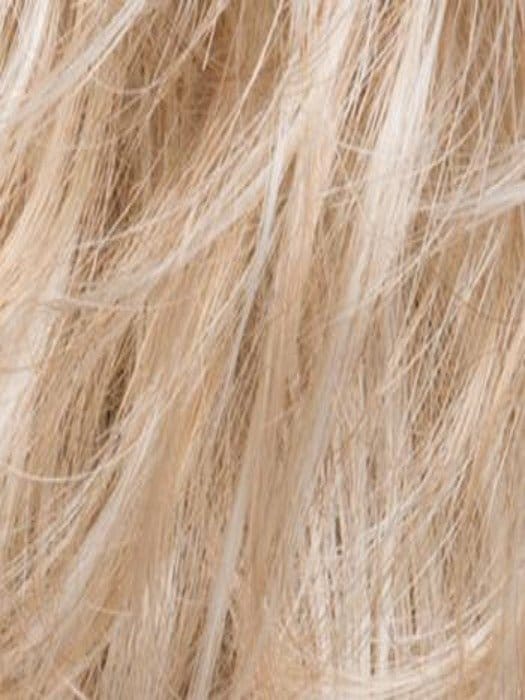 LIGHT HONEY-R | Medium Honey Blonde, Platinum Blonde, and Light Golden Blonde blend with Dark Roots