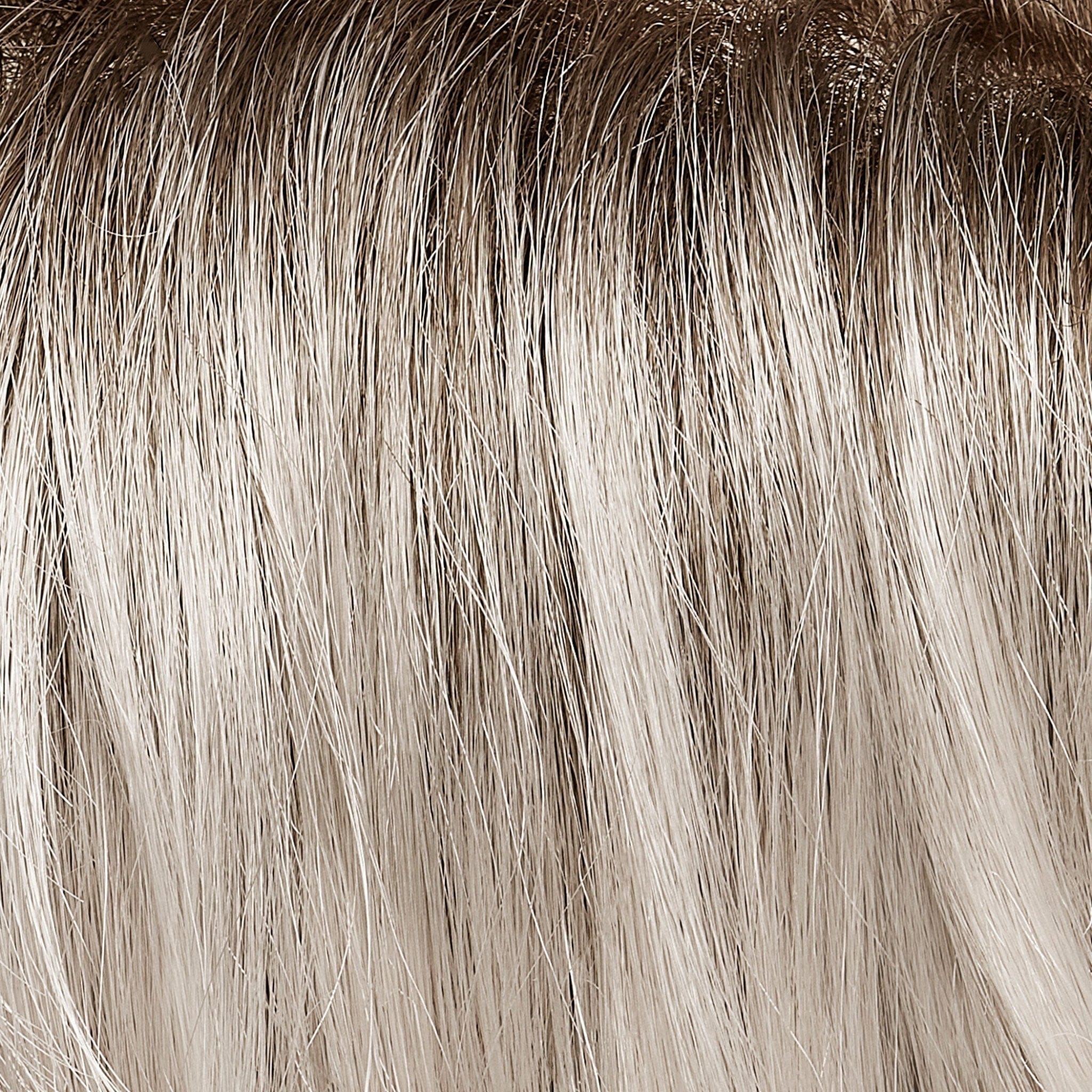 60S18 | Sleet | Pure White shaded with Dark Natural Ash Blonde