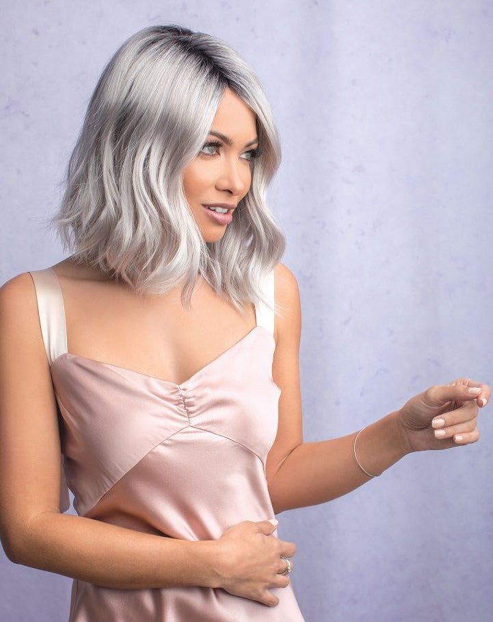 Zara Synthetic Lace Front Wig by Rene of Paris | Mono Part - Wig Studio 1