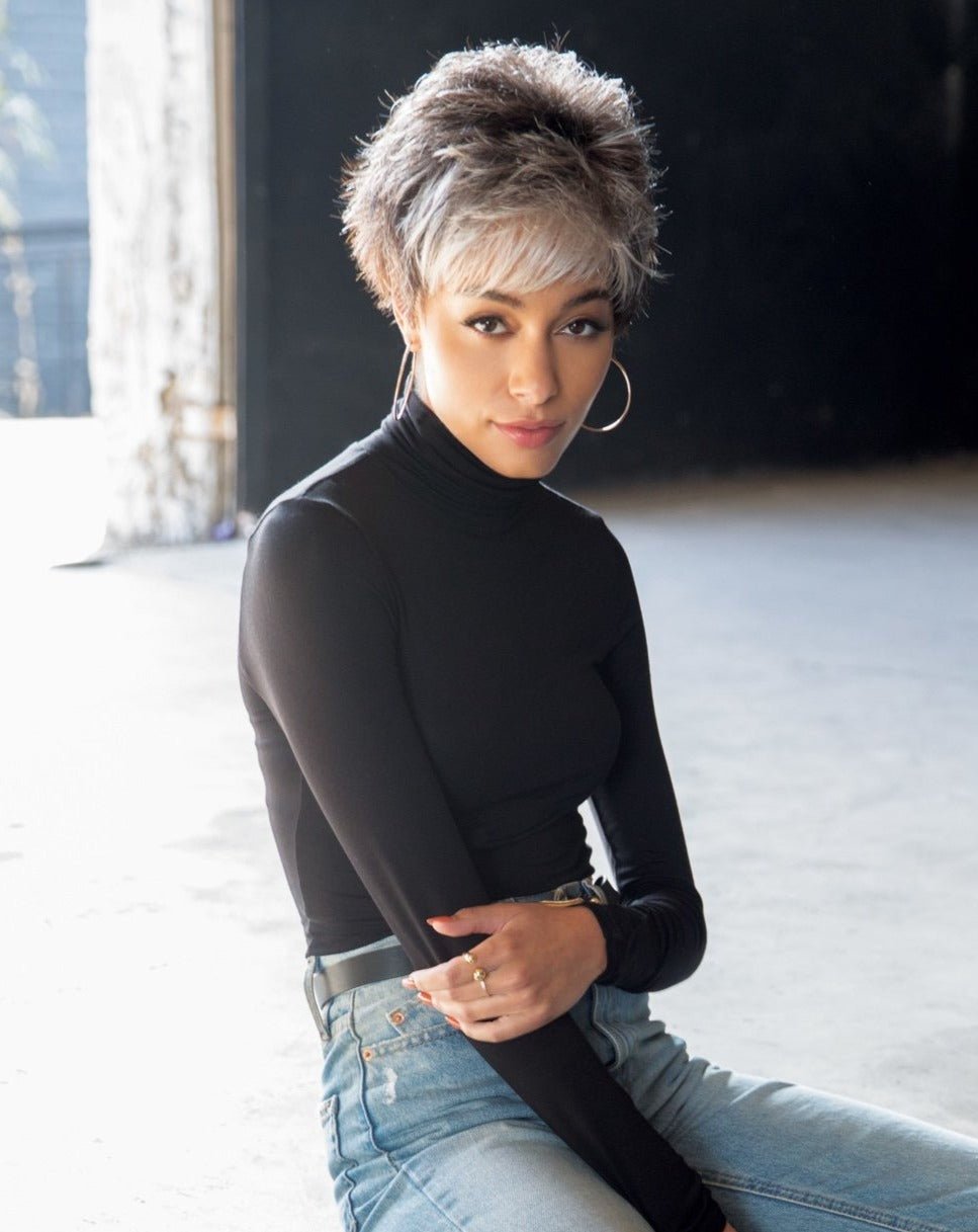 Zoe Synthetic Wig by Rene of Paris | Basic Cap - Wig Studio 1